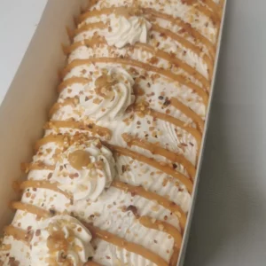 Création de saison — bûche — Melksweets, cake design à Bernes-sur-Oise